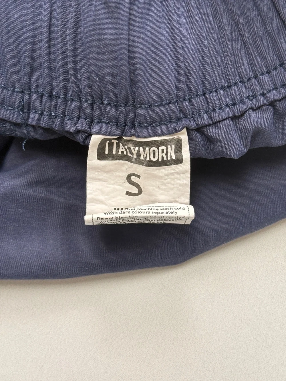 Talymorn Jogger Pants Navy Casual Elastic Waist - Mens S